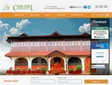 Tablet Screenshot of chiramelhomestay.com